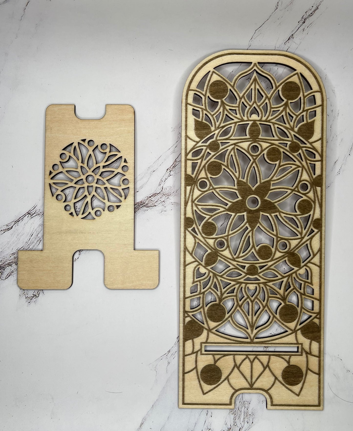 Engraved Mandala - Phone Stand