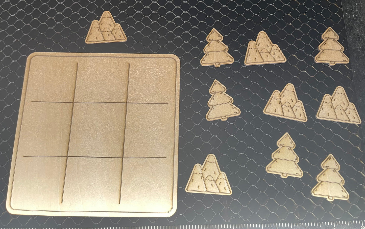 Mountains & Trees ~ Tic-Tac-Toe