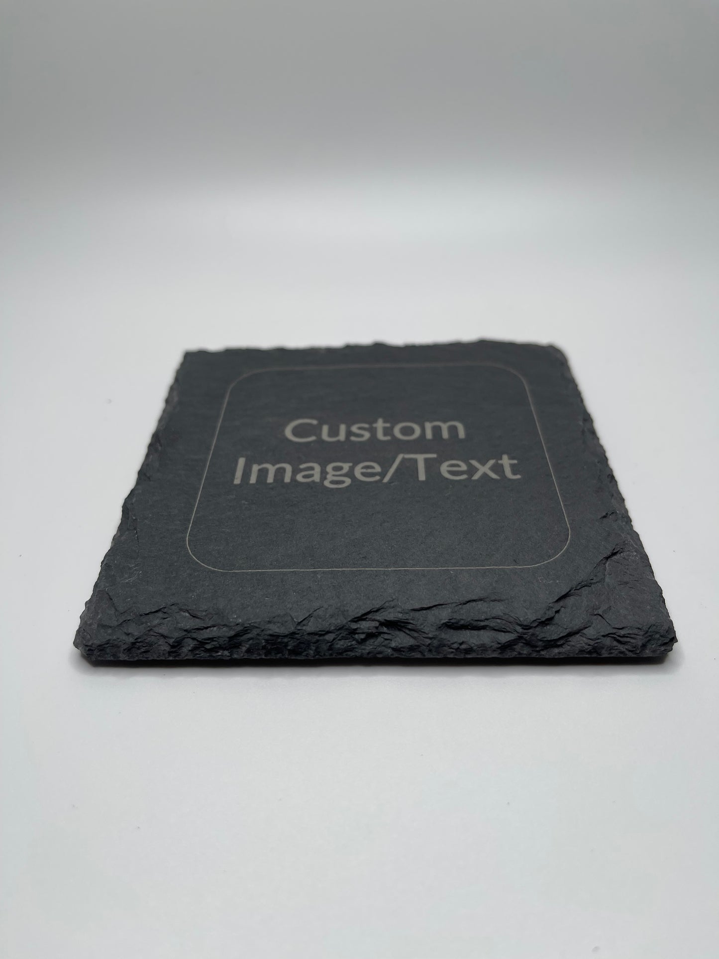 Customized Laser Engraved Stone Coasters