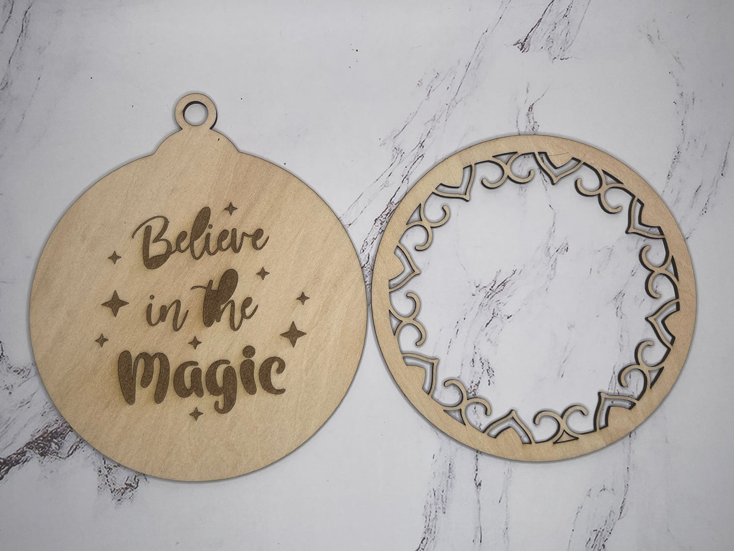 Believe in the Magic - Holiday Ornament