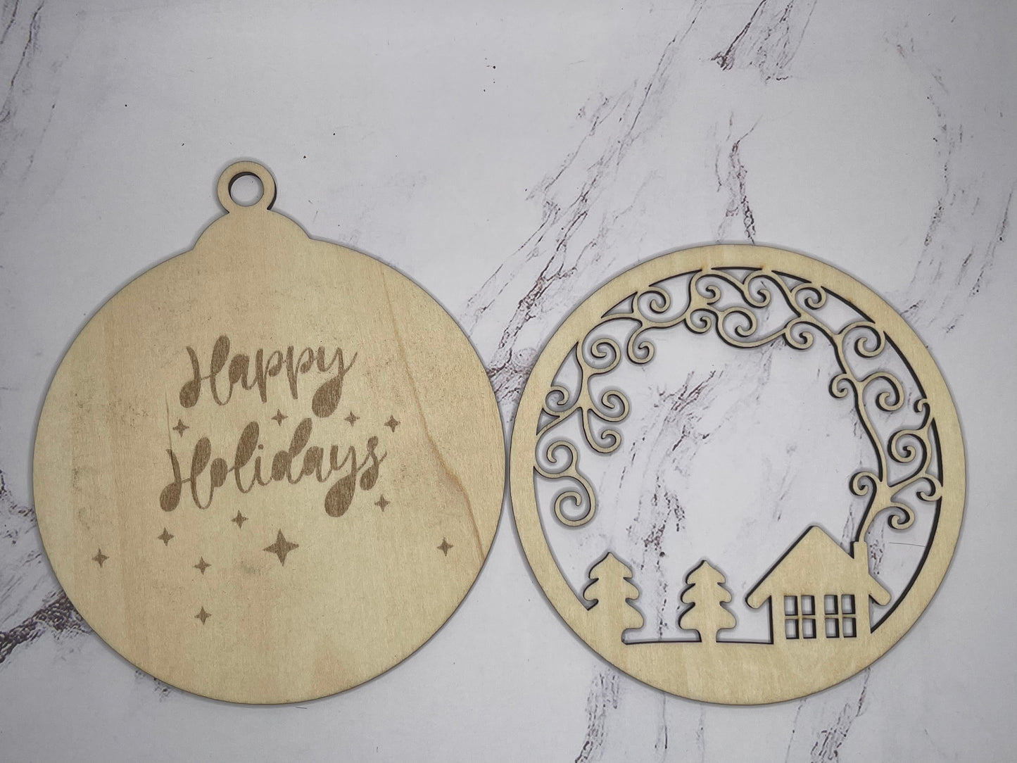 Happy Holidays - Holiday Ornament