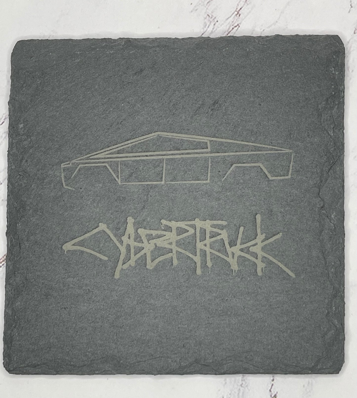 Cybertruck Stone Coaster