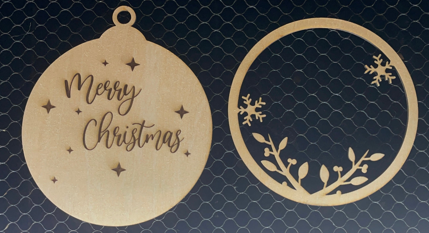 Merry Christmas - Holiday Ornament