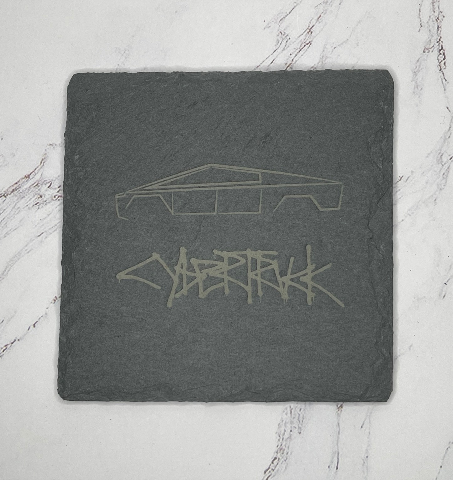 Cybertruck Stone Coaster