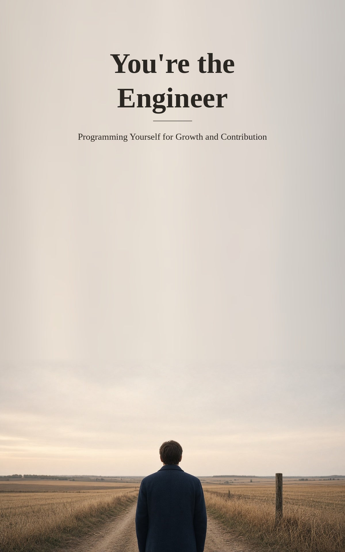 You're the Engineer ebook cover — Programming Yourself for Growth and Contribution