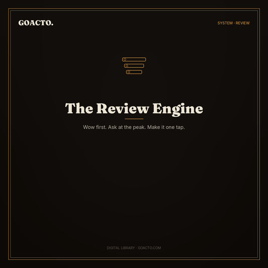The Review Engine cover — GOACTO Digital Library PDF