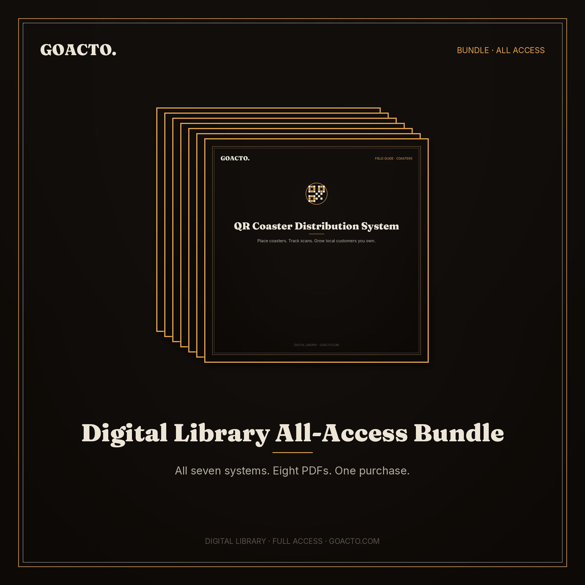 Digital Library All-Access Bundle cover — GOACTO Digital Library PDF