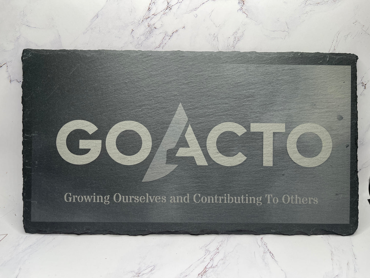 Custom Business / Event 11”x6” Slate Coaster