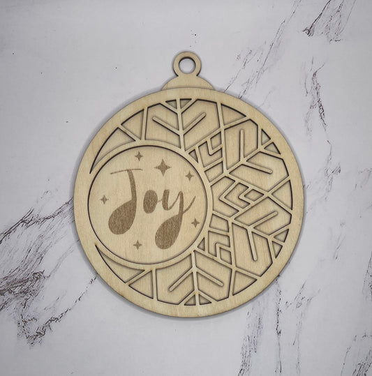 Joy - Holiday Ornament
