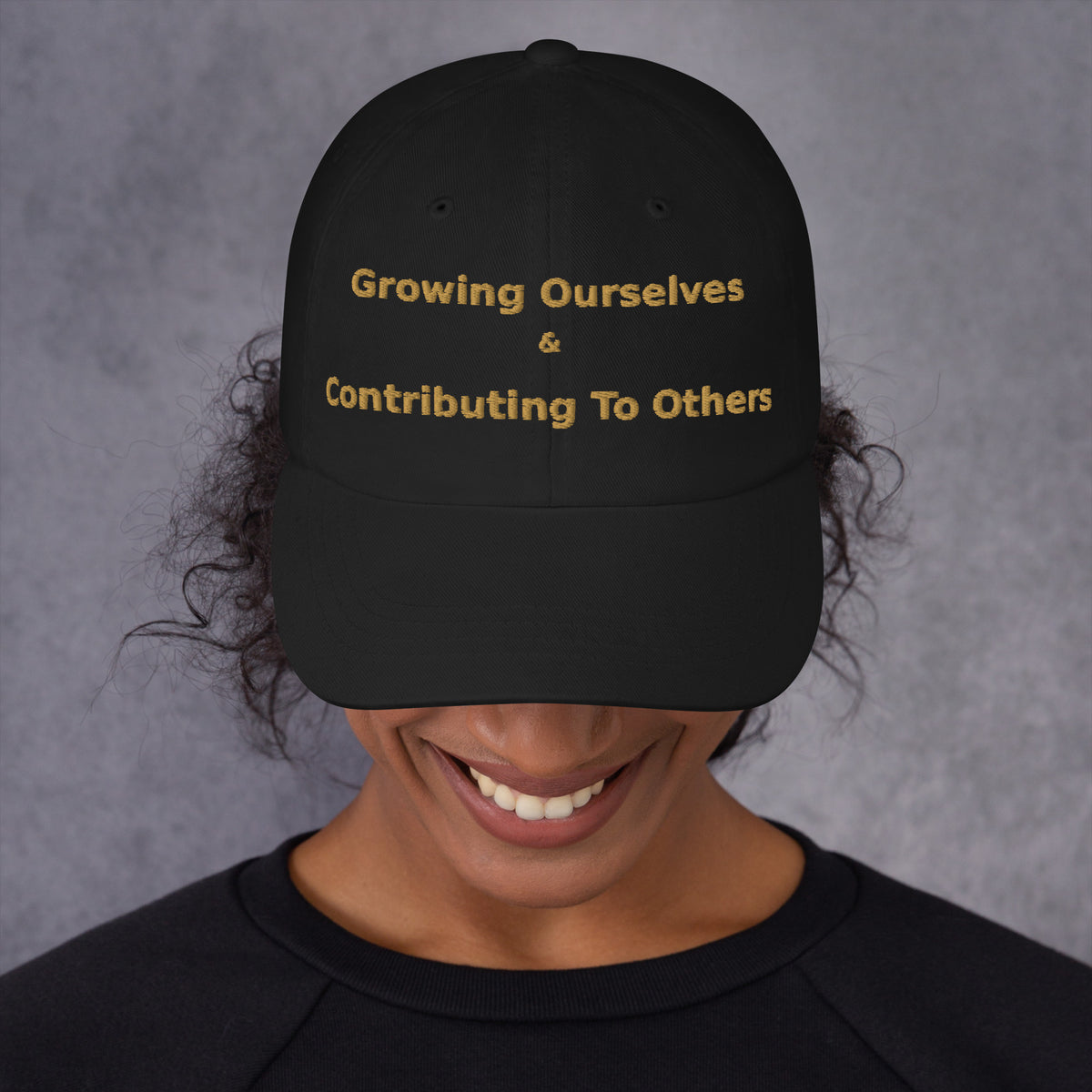 GOACTO Mission Dad Hat, front view