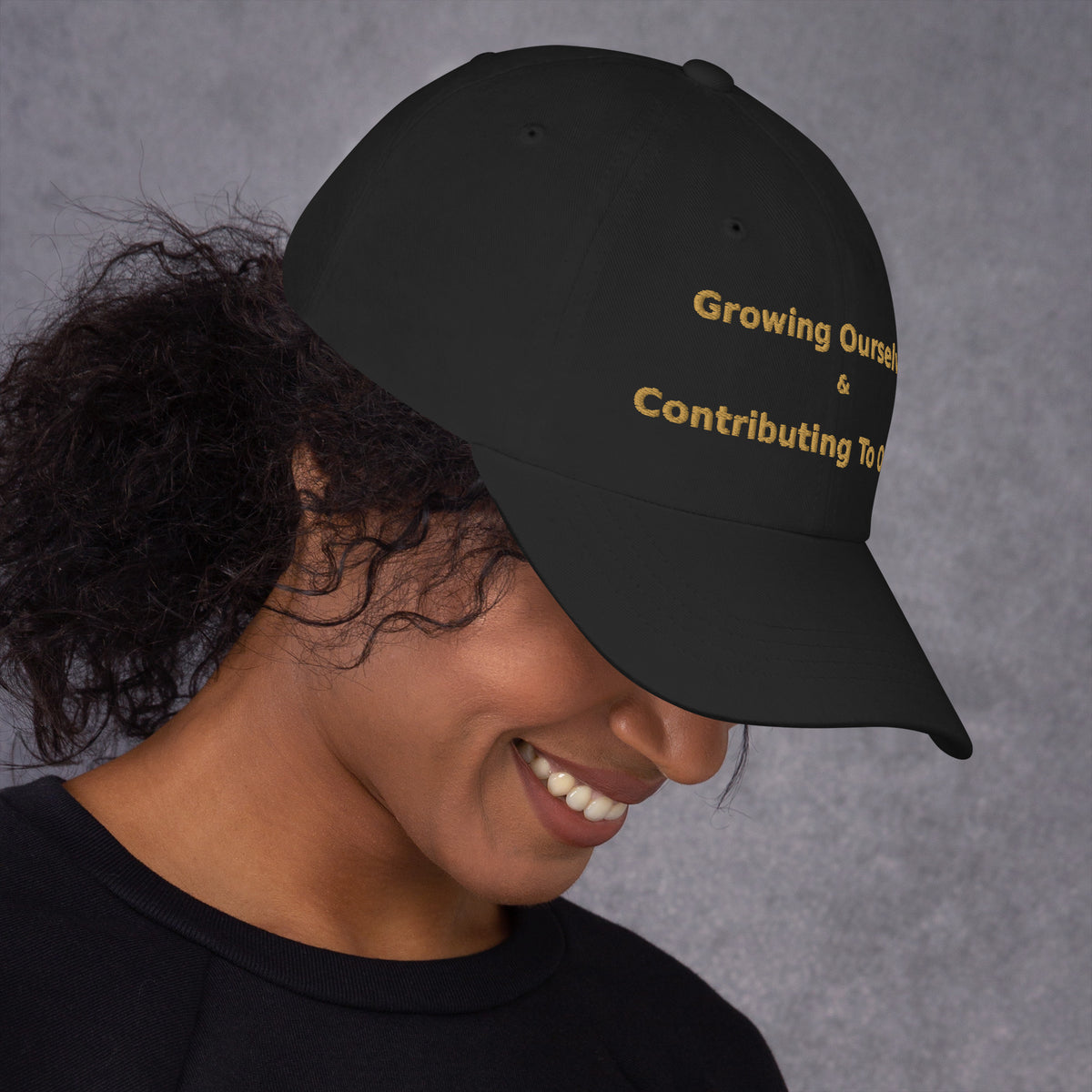 GOACTO Mission Dad Hat, right side
