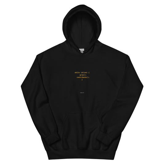 You're the Engineer Code Hoodie, front view